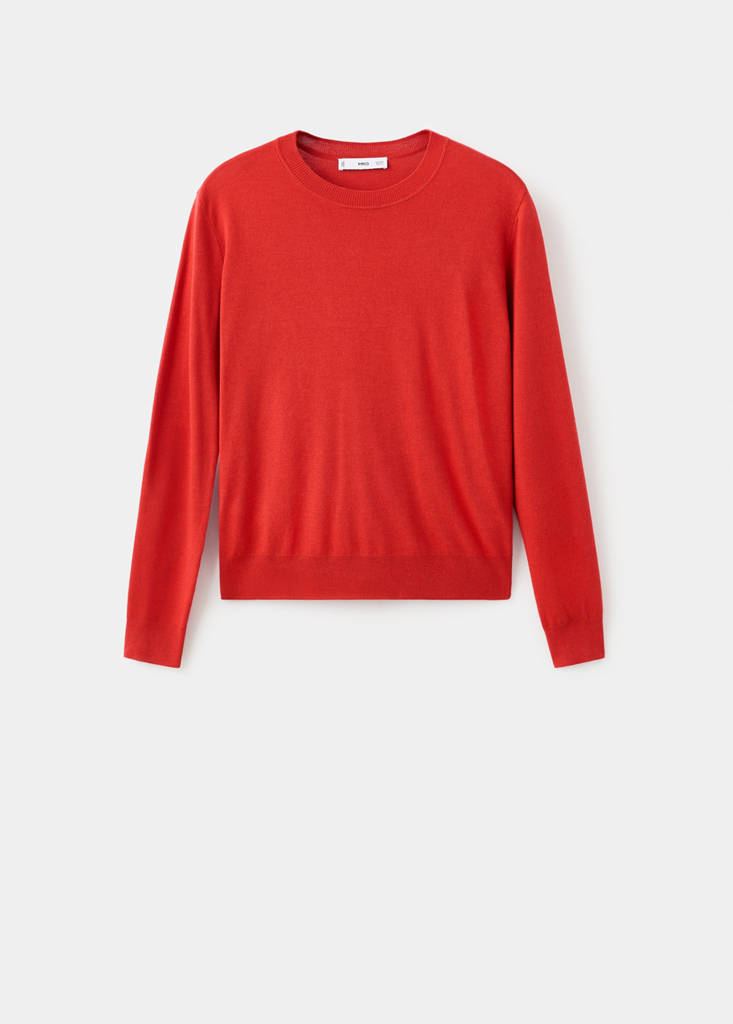 Pull-Over Maille Fine Col Rond