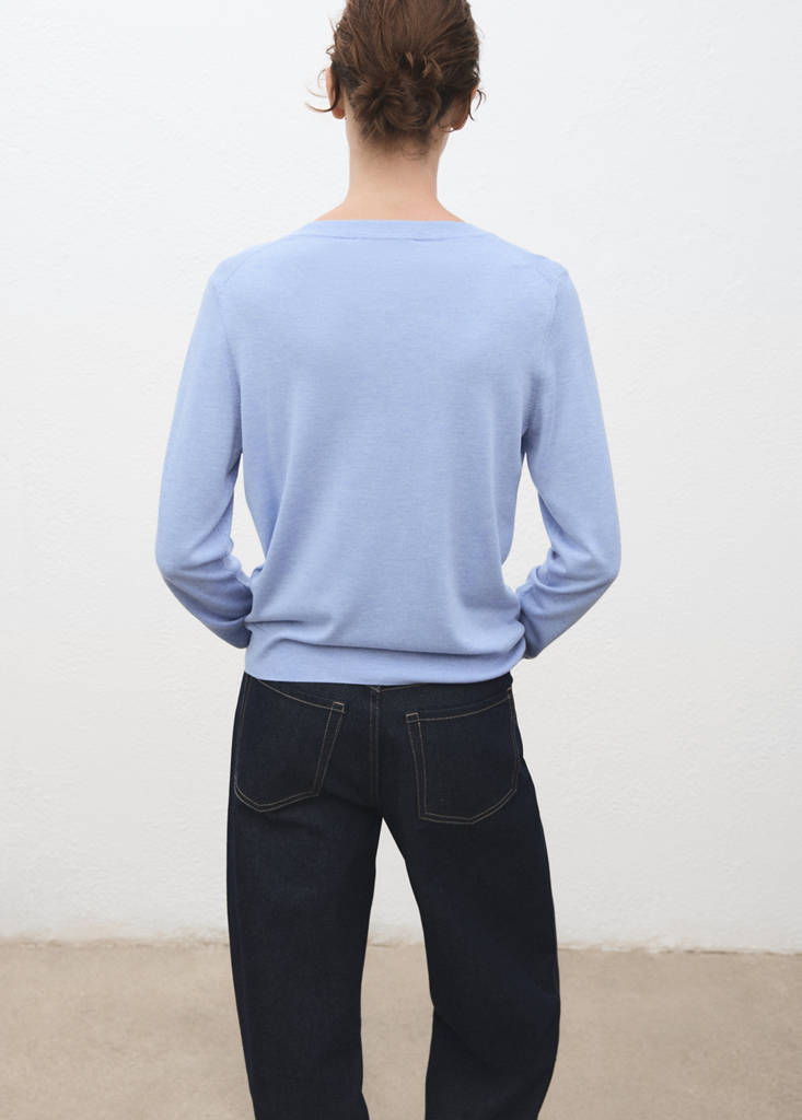 Pull-Over Maille Fine Col Rond