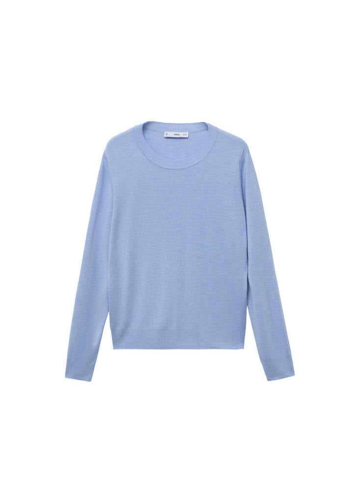 Pull-Over Maille Fine Col Rond