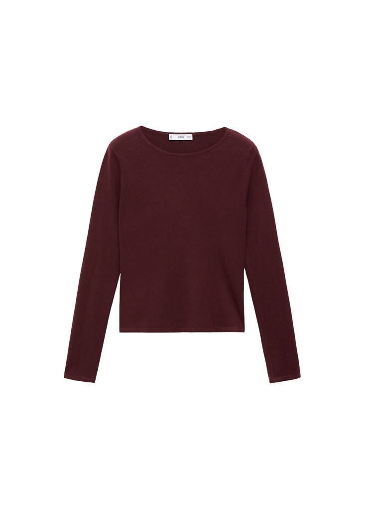 Pull-Over Maille Fine Manches Longues