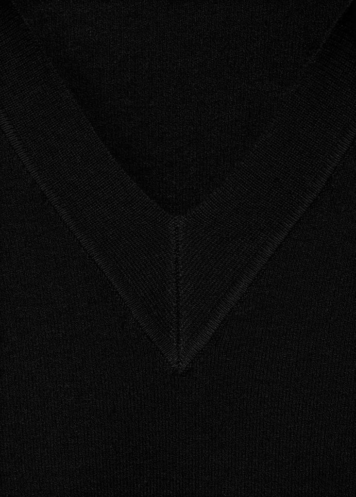Pull-Over Maille Fine Col V