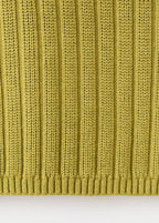 Pull-Over Maille Côtelée Col Polo