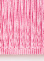 Pull-Over Maille Côtelée Col Polo