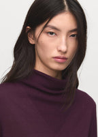 Pull Maille Col Drapé