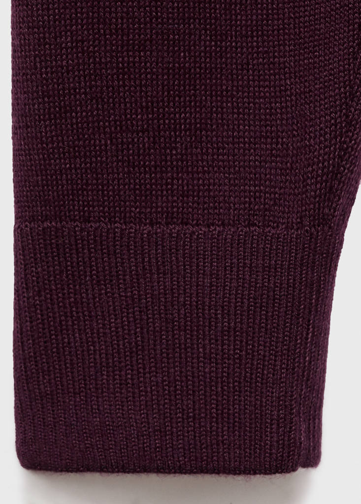 Pull Maille Col Drapé