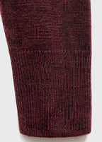 Pull Col En V Foulard