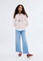 T-Shirt Shop Violet Clair/Pastel - Fille