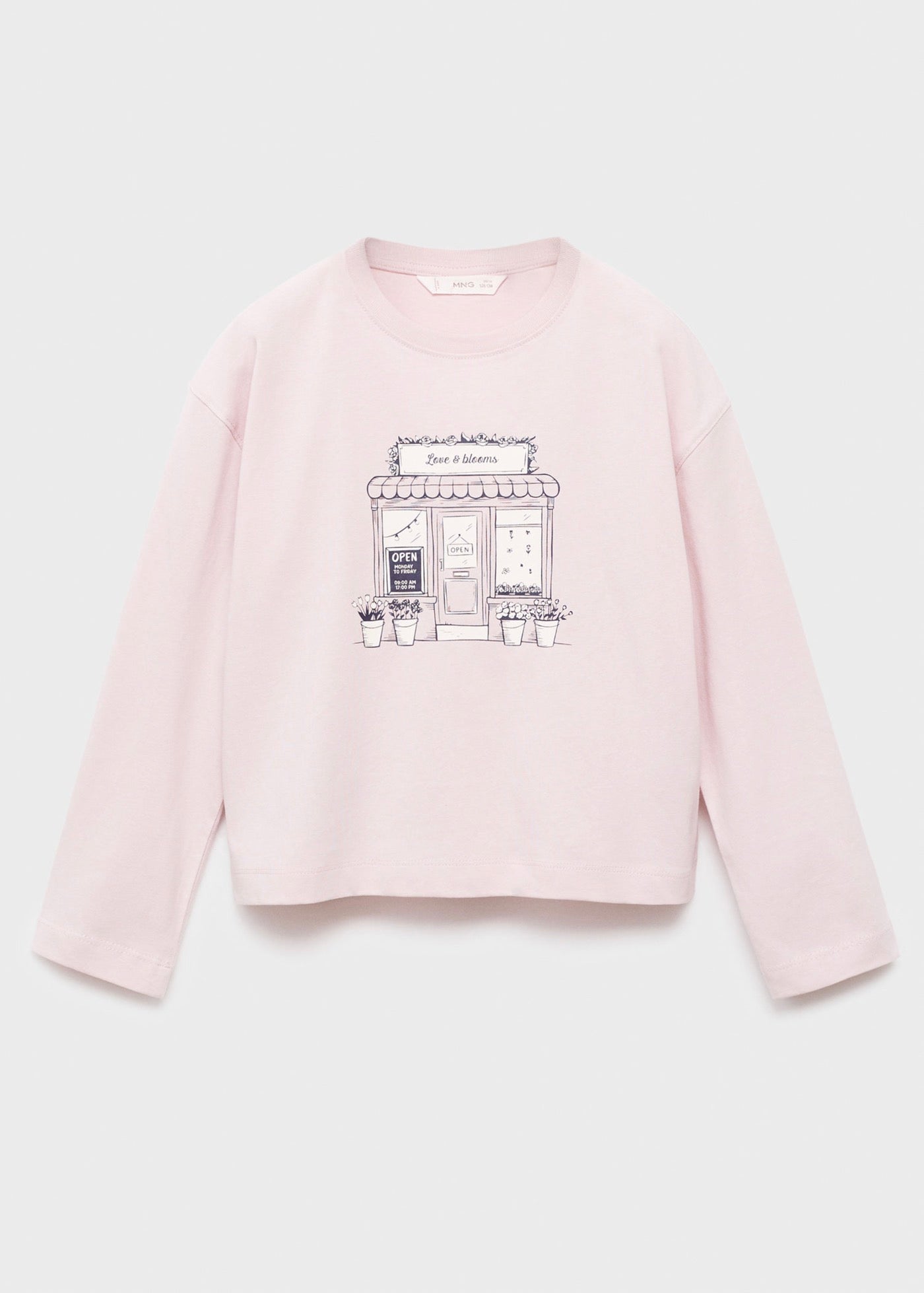 T-Shirt Shop Violet Clair/Pastel - Fille