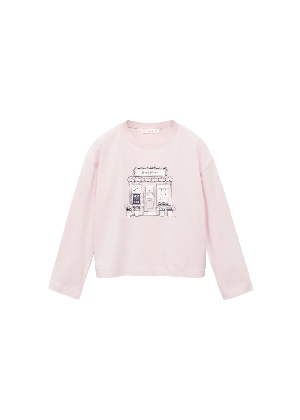 T-Shirt Shop Violet Clair/Pastel - Fille