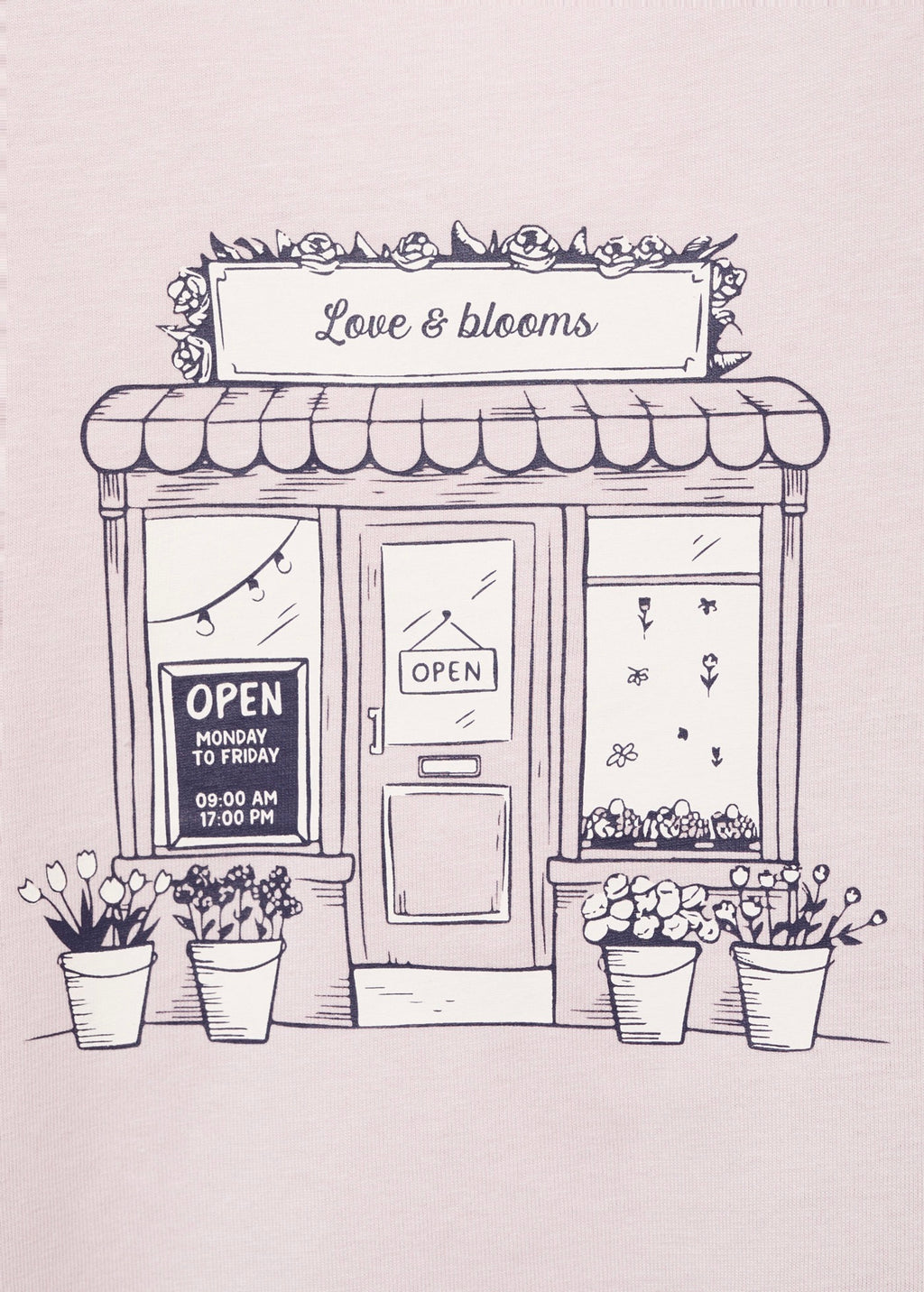 T-Shirt Shop Violet Clair/Pastel - Fille