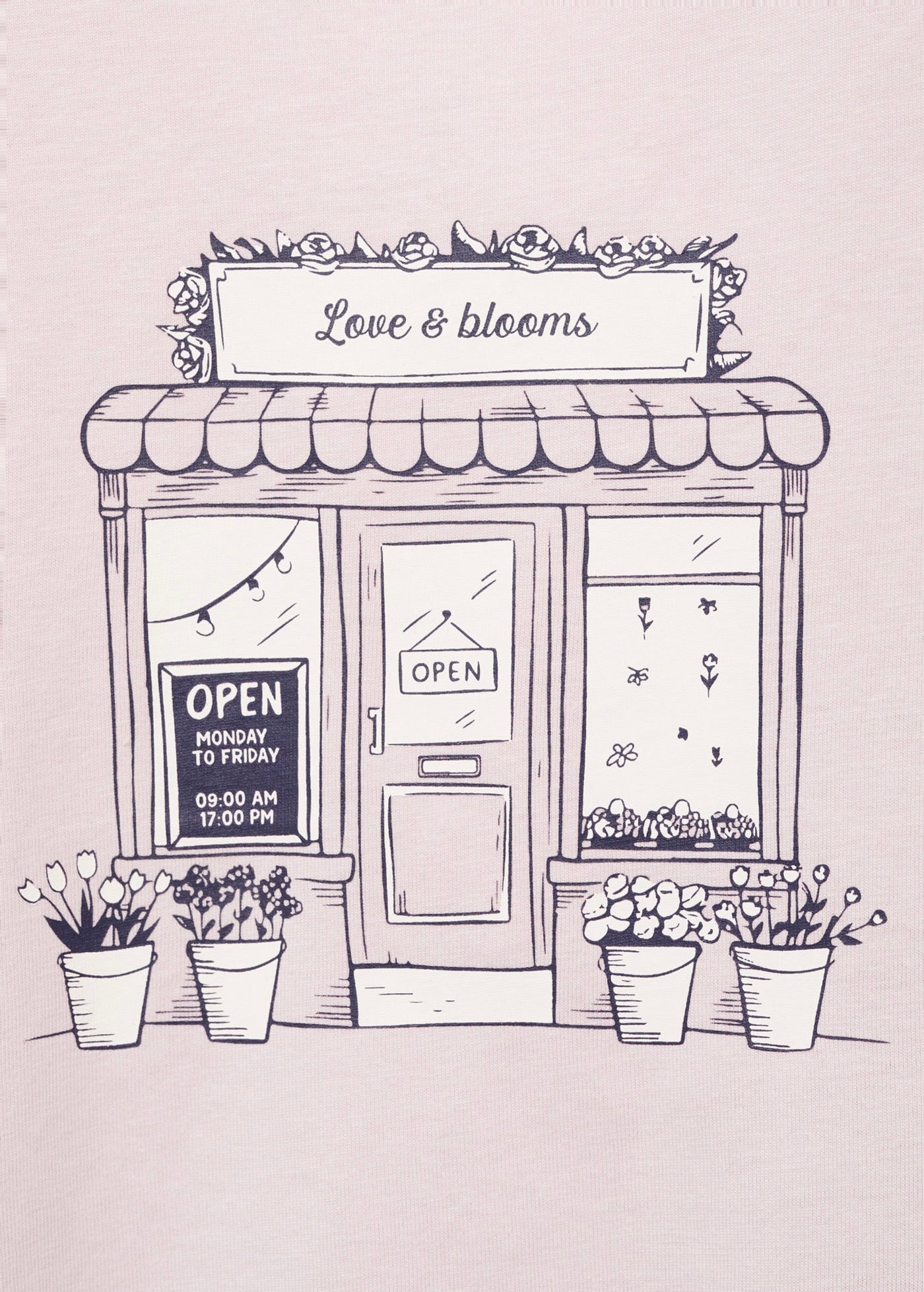 T-Shirt Shop Violet Clair/Pastel - Fille