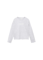 Camiseta Shop Gris Claro Jaspeado - Niña