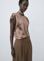 Pantalon De Costume Droit À Pinces