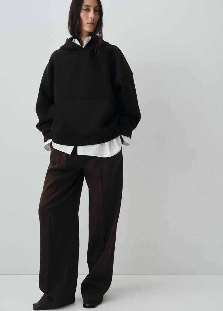 Pantalon De Costume Droit À Pinces
