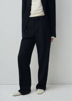 Pantalon De Costume Fines Rayures