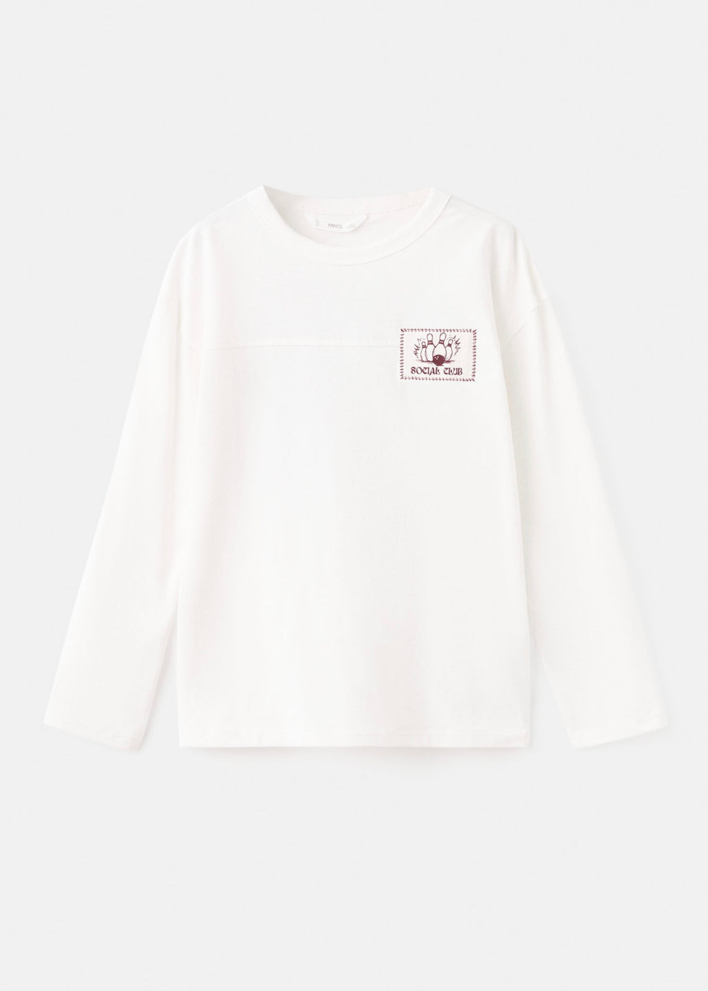 Camiseta Bowl Blanco Roto - Niño