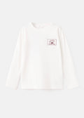 Camiseta Bowl Blanco Roto - Niño