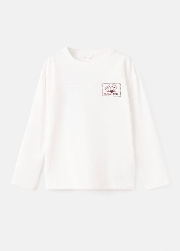 T-Shirt Bowl Off-White - Boy