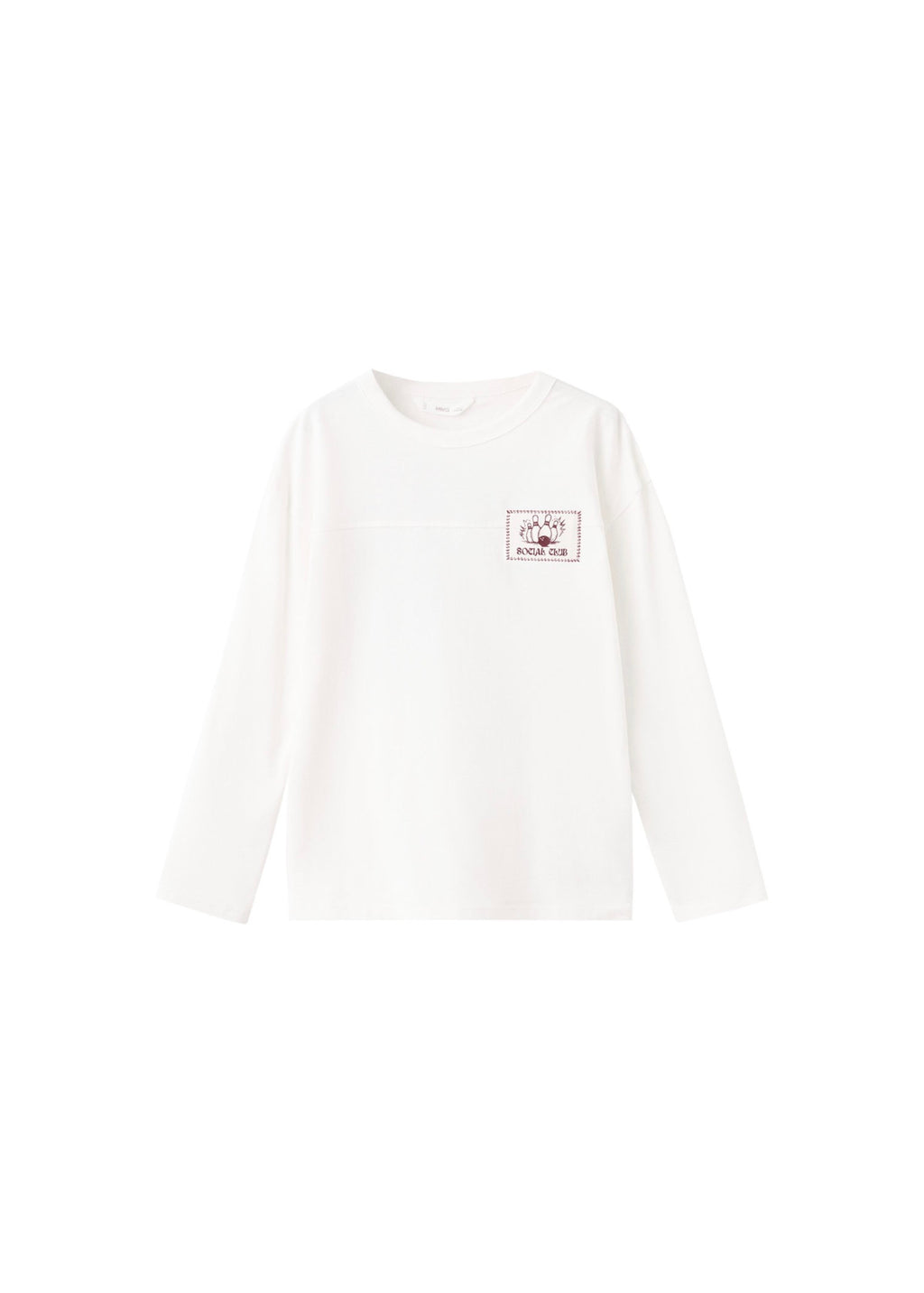 Camiseta Bowl Blanco Roto - Niño