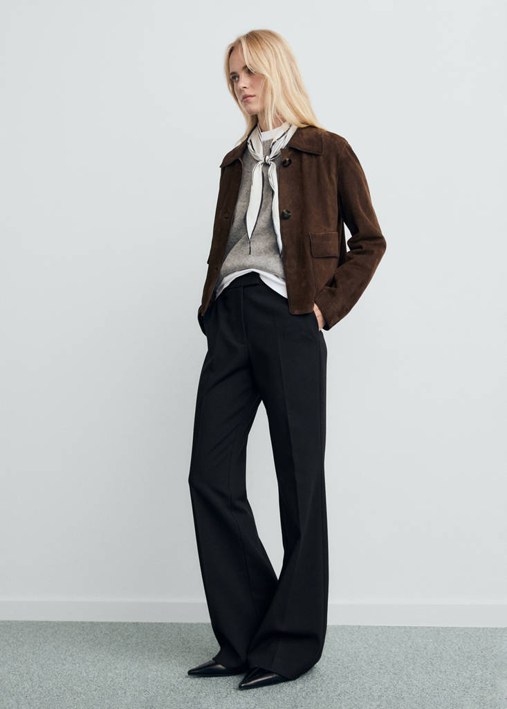 Pantalon Flare Taille Normale
