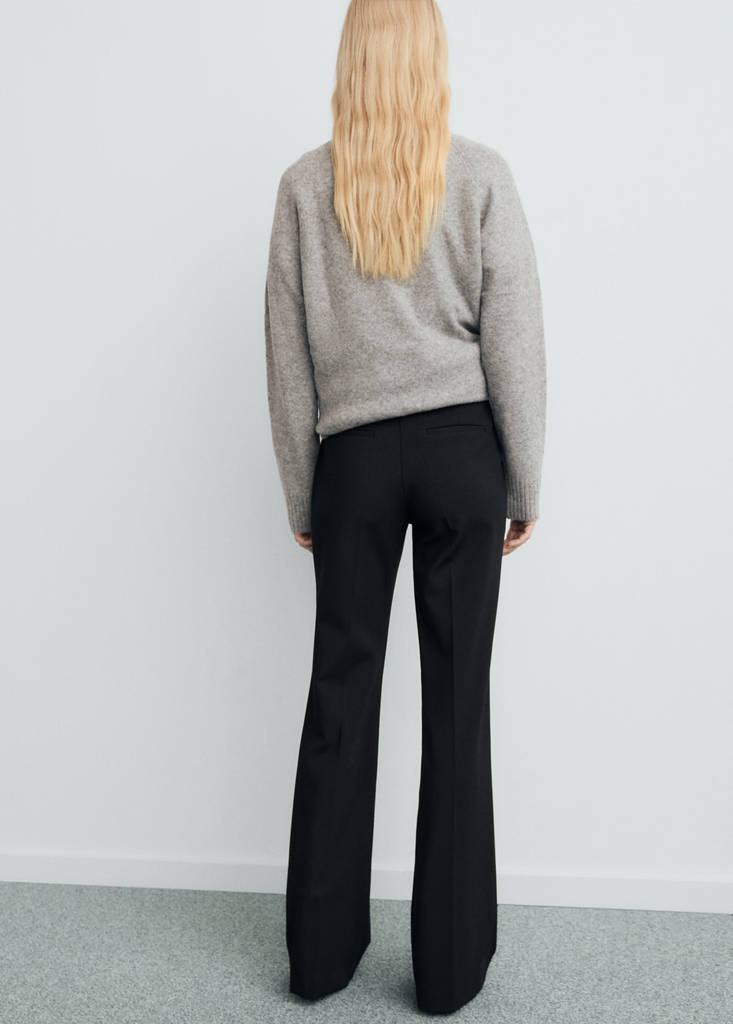 Pantalon Flare Taille Normale