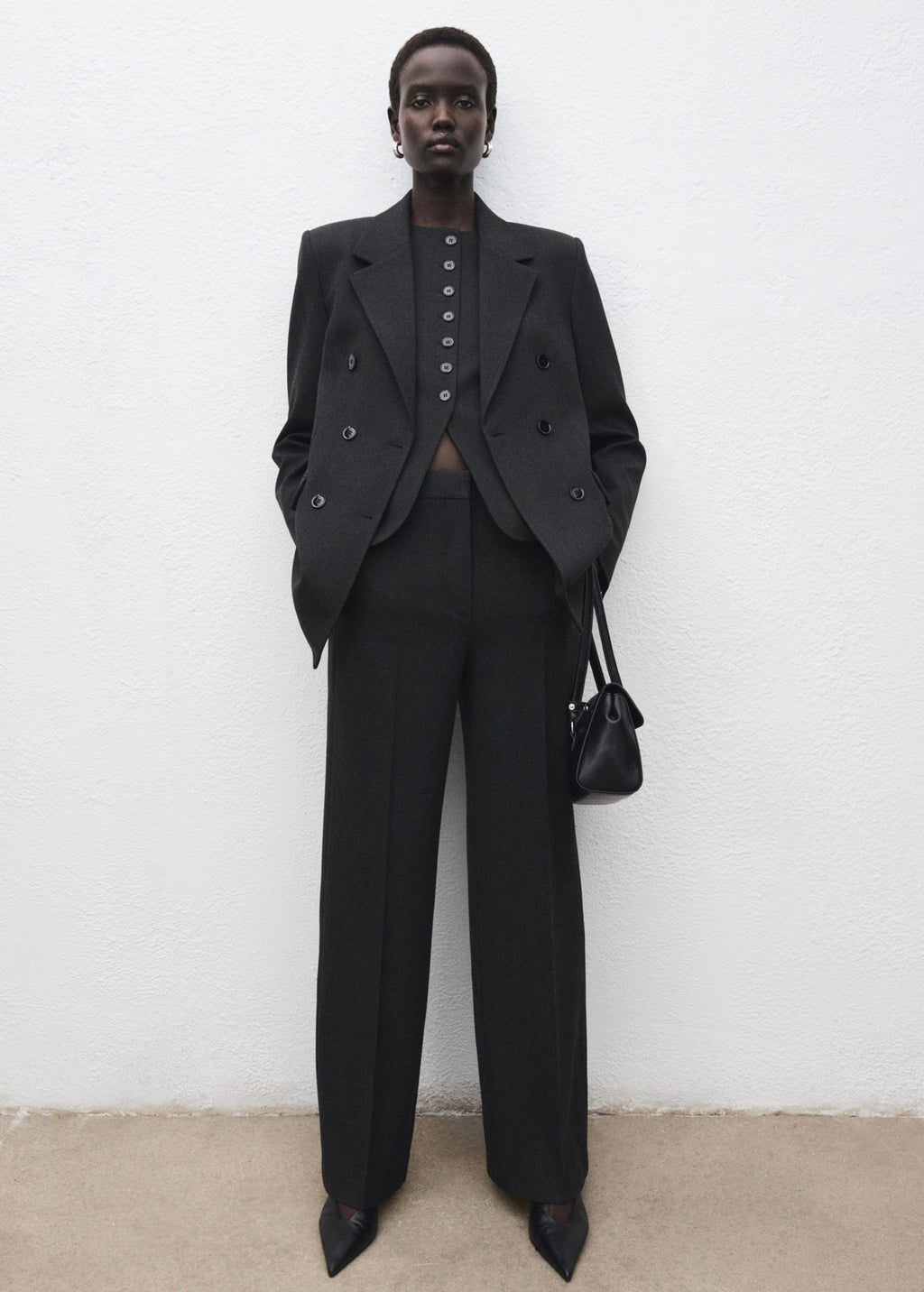 Pantalon Costume Pinces