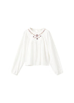 T-Shirt Can Blanc Cassé - Fille