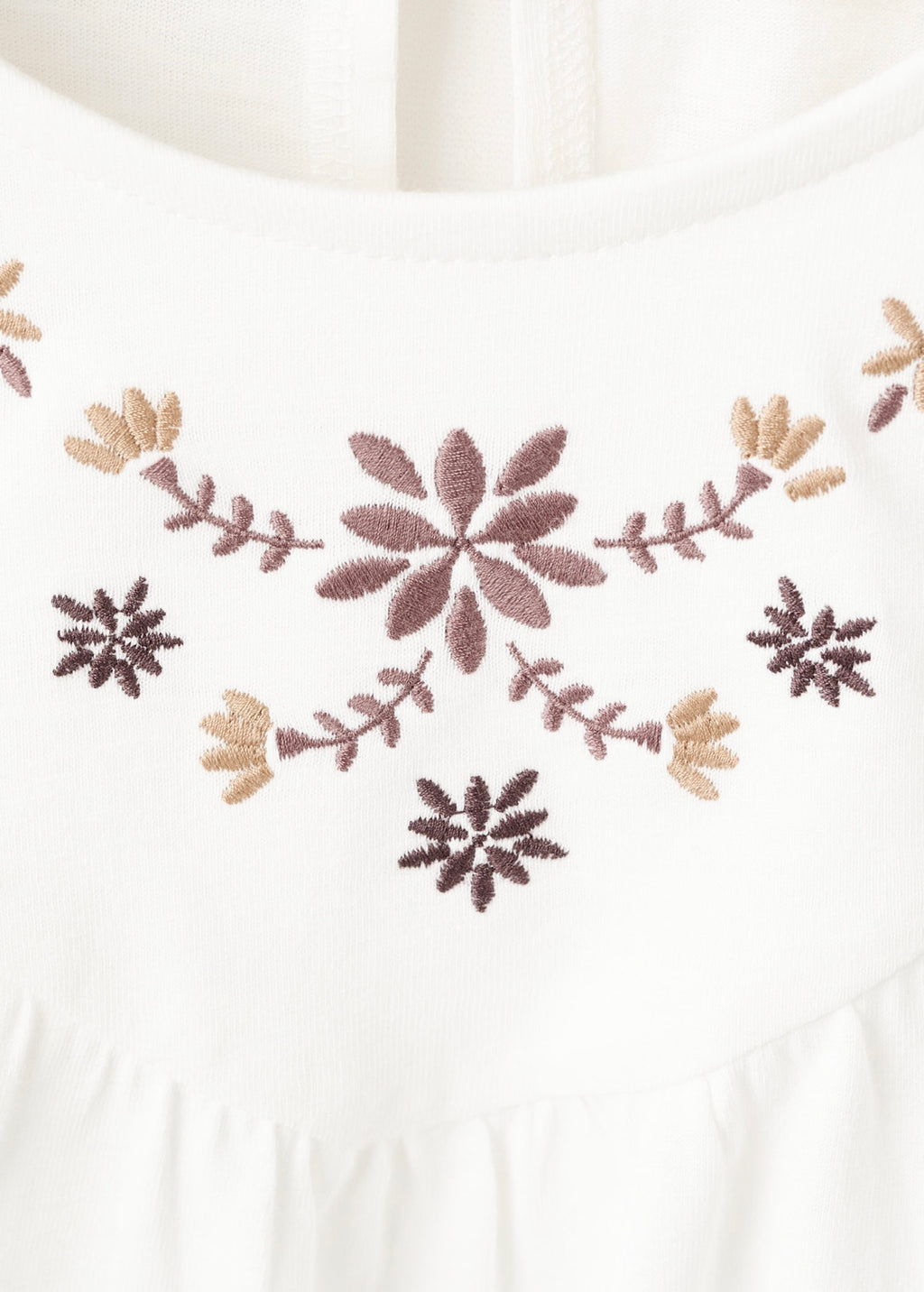 T-Shirt Can Blanc Cassé - Fille