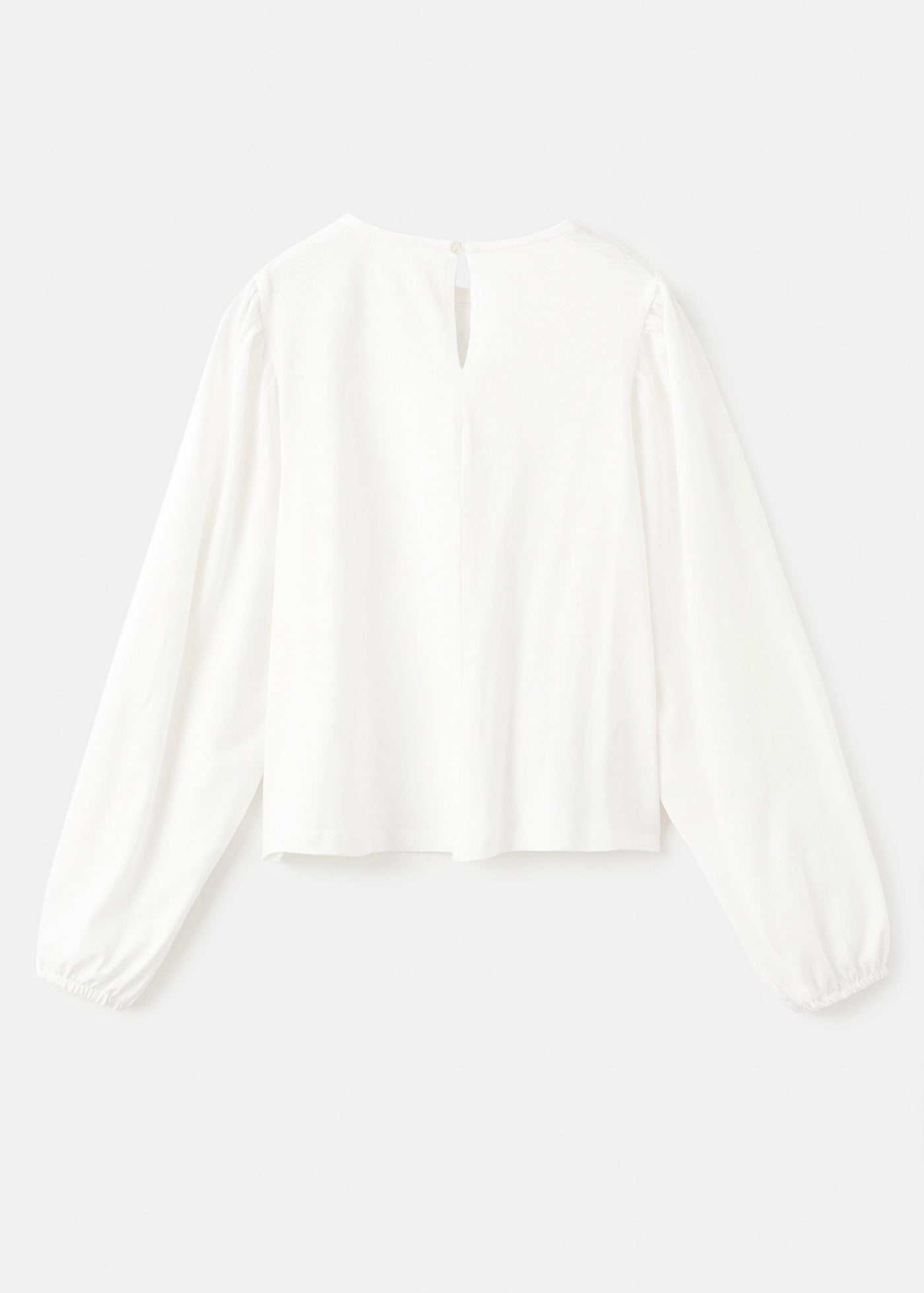 T-Shirt Can Blanc Cassé - Fille