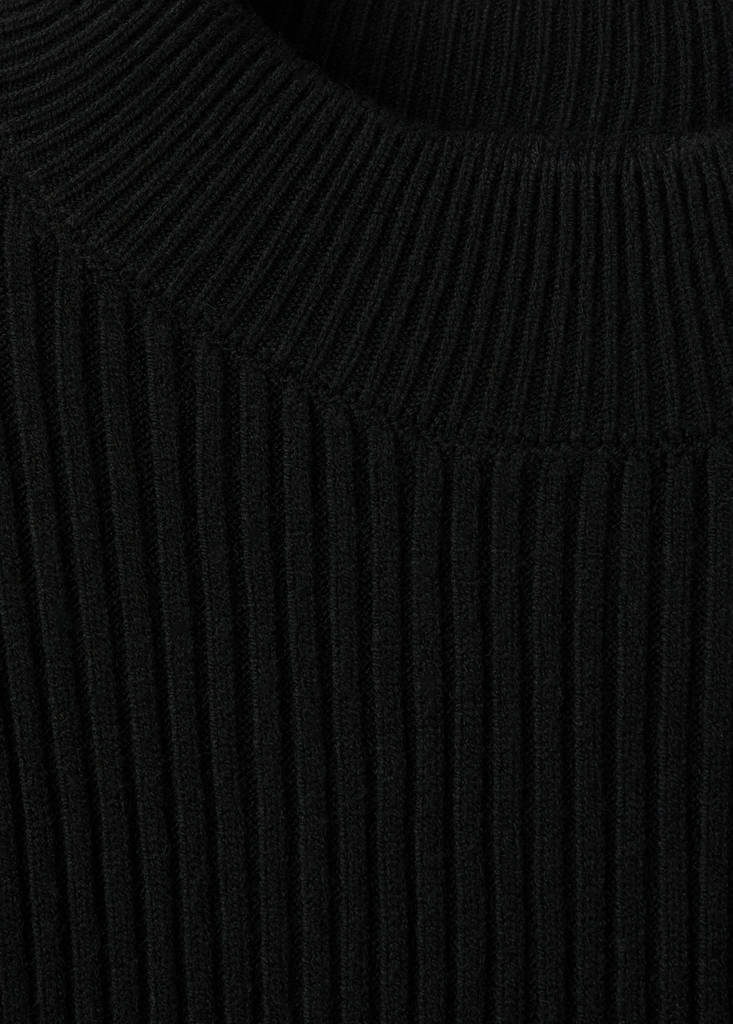 Pull Péplum Maille Côtelée