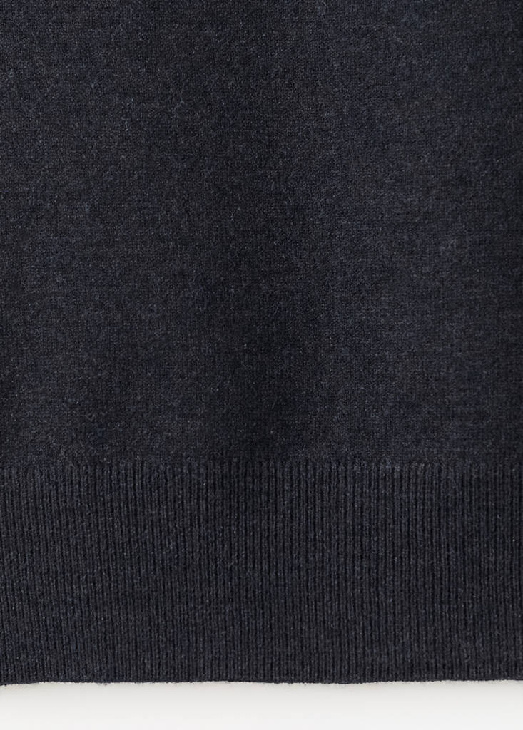 Pull Laine Mélangée Manches Courtes