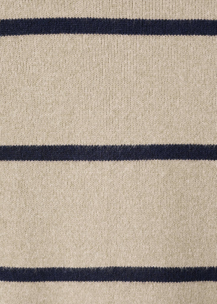 Pull-Over En Maille À Rayures