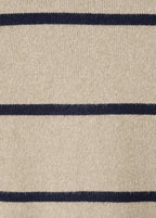 Pull-Over En Maille À Rayures