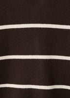 Pull-Over En Maille À Rayures