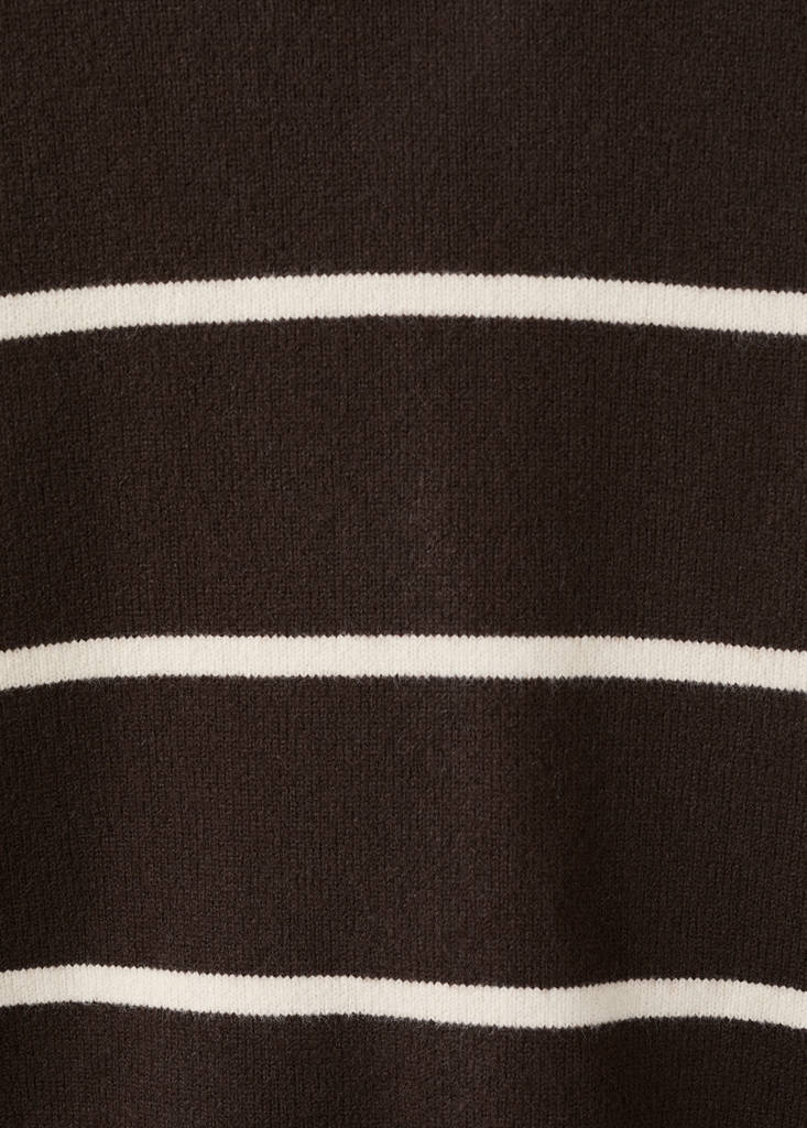 Pull-Over En Maille À Rayures