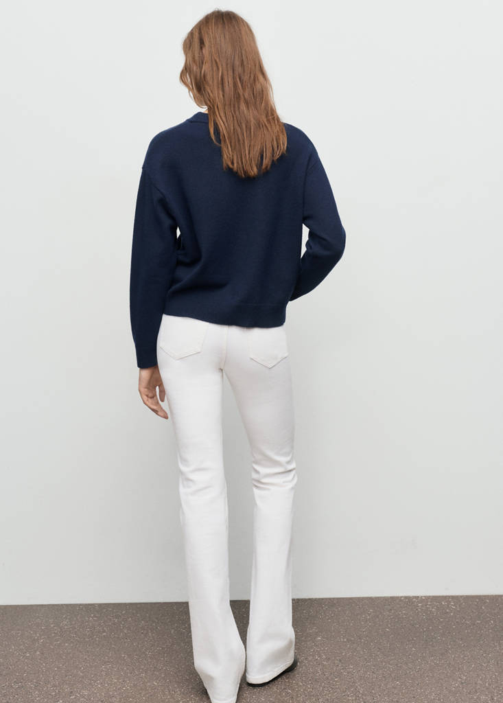 Pull En Maille À Col Rond