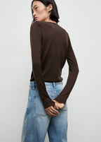 Pull Col Drapé