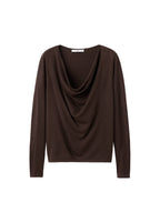 Pull Col Drapé