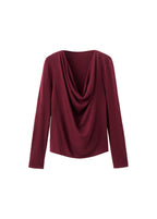 Pull Col Drapé