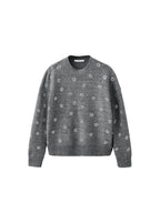 Pull-Over Détail À Cristaux
