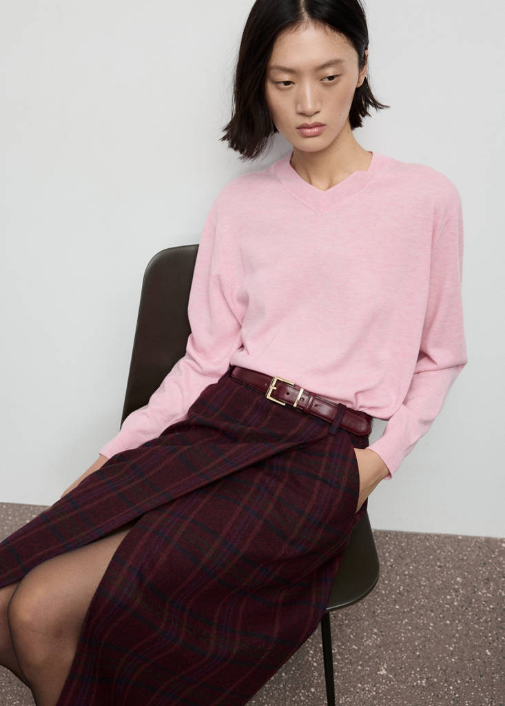 Pull-Over Maille Col En V