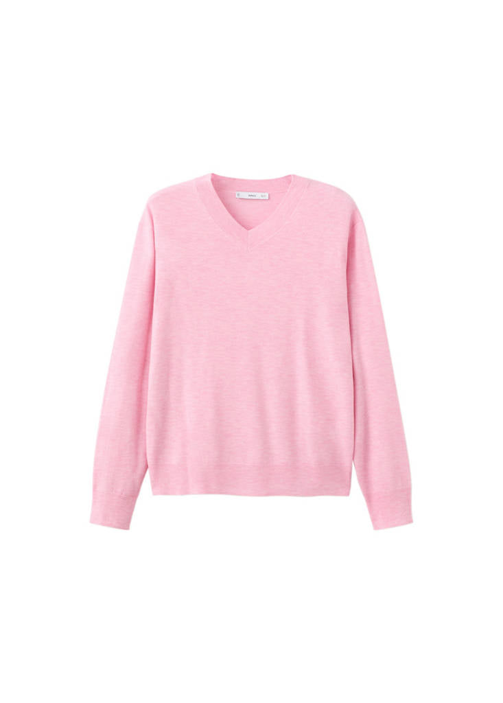 Pull-Over Maille Col En V