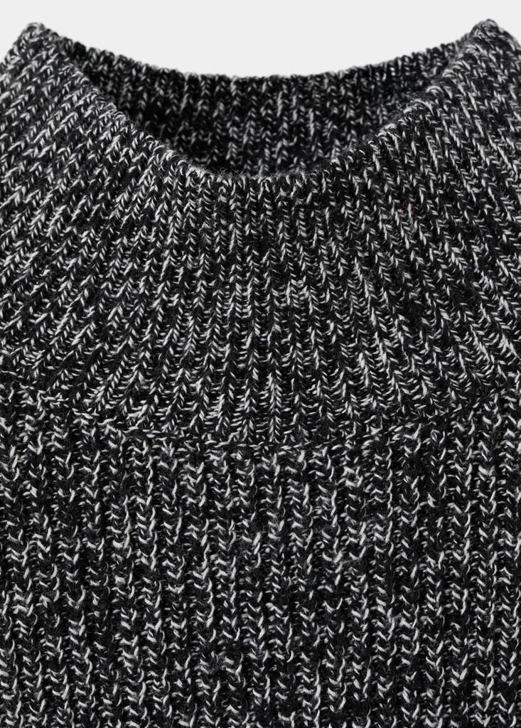 Pull Chiné À Col Montant