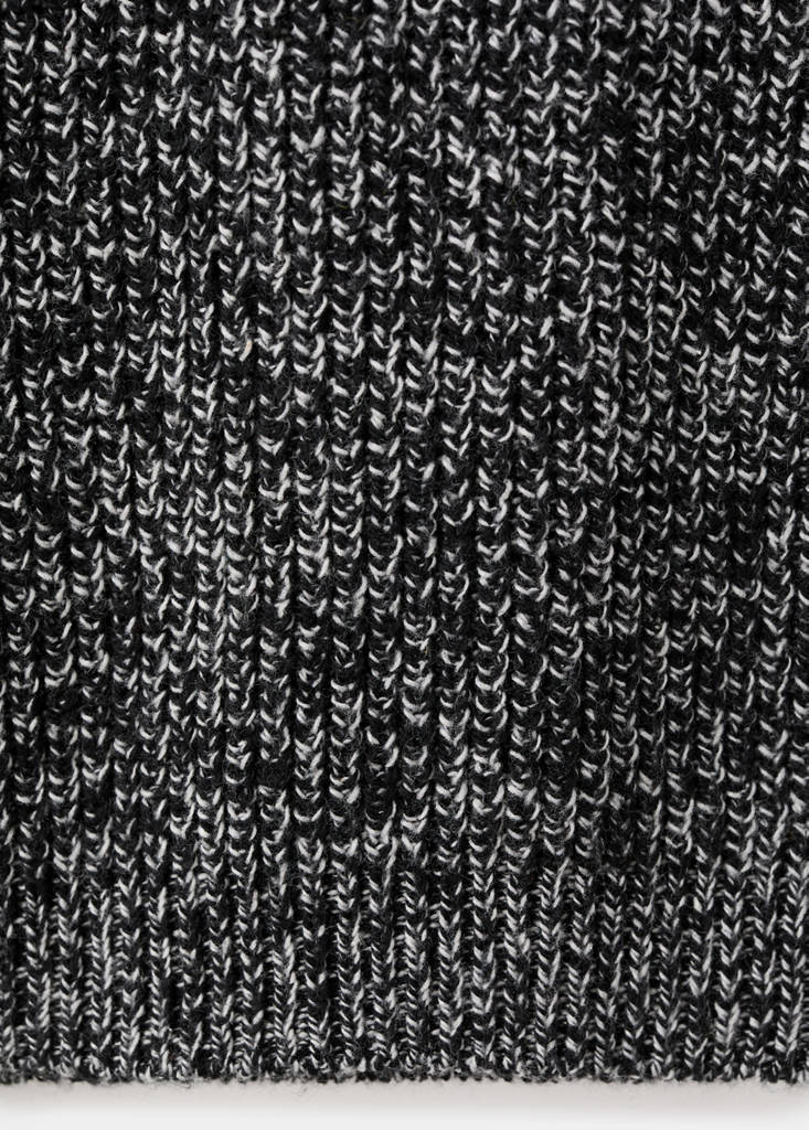 Pull Chiné À Col Montant