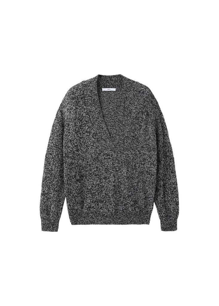 Pull Chiné À Col En V