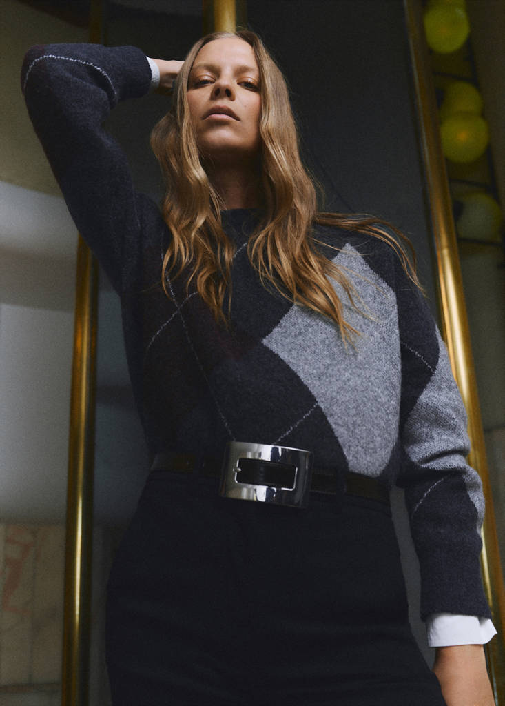 Pull Maille Losanges