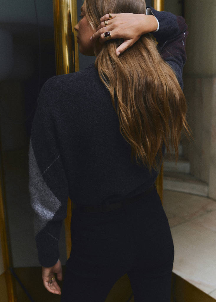 Pull Maille Losanges