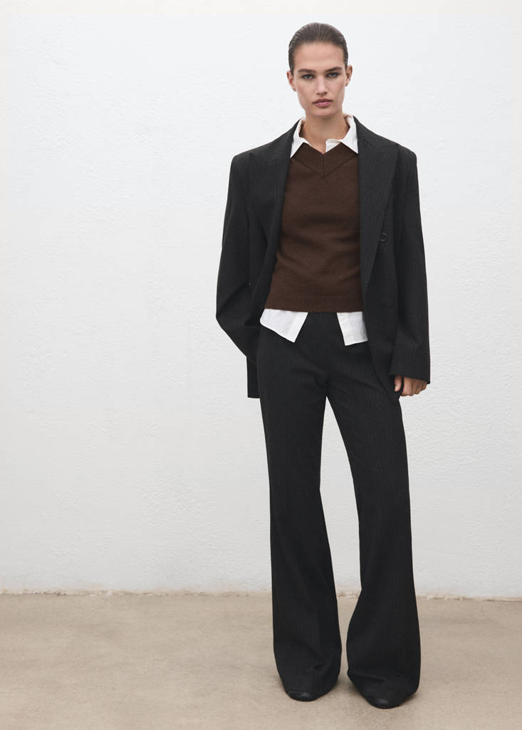 Pull-Over Maille Col En V