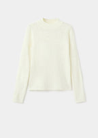 Pull Maille Ajourée À Fleurs
