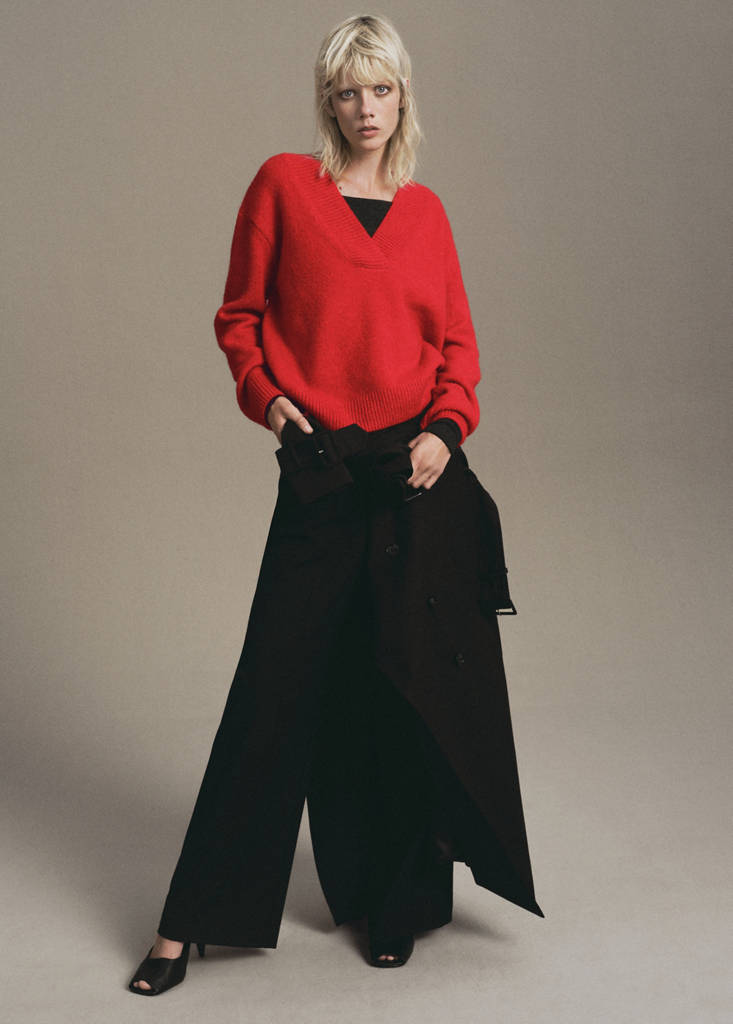 Pull-Over Grosse Maille Col V